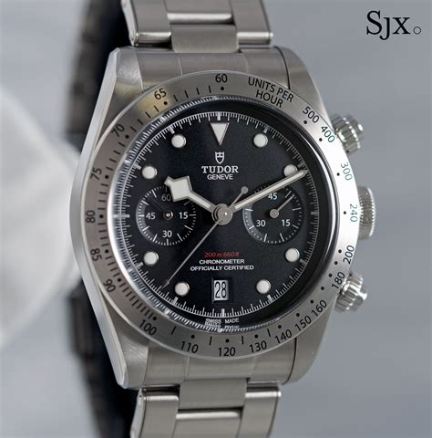 black bay chrono tudor|tudor black bay watch price.